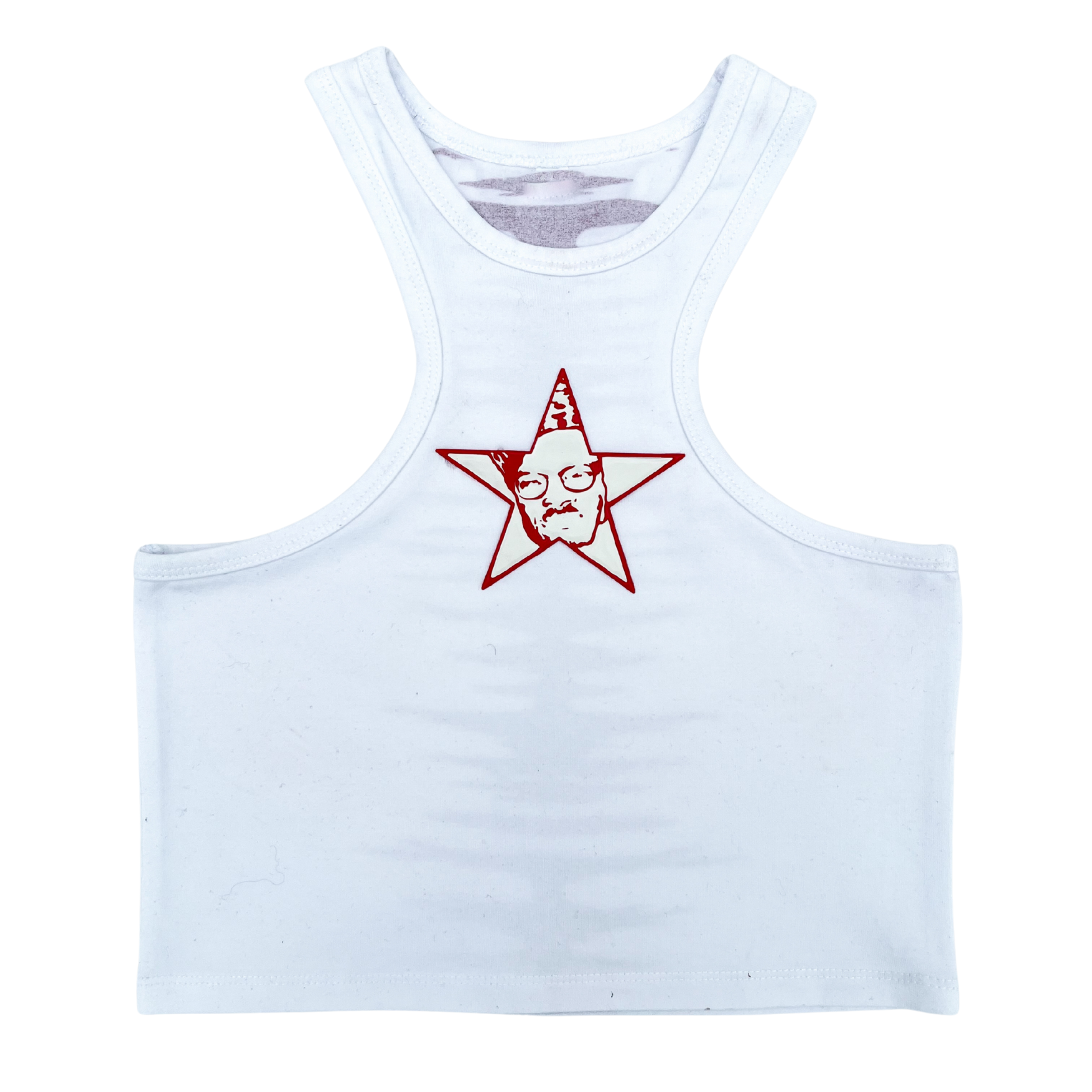 BLACK STARR TANK TOP (RED)