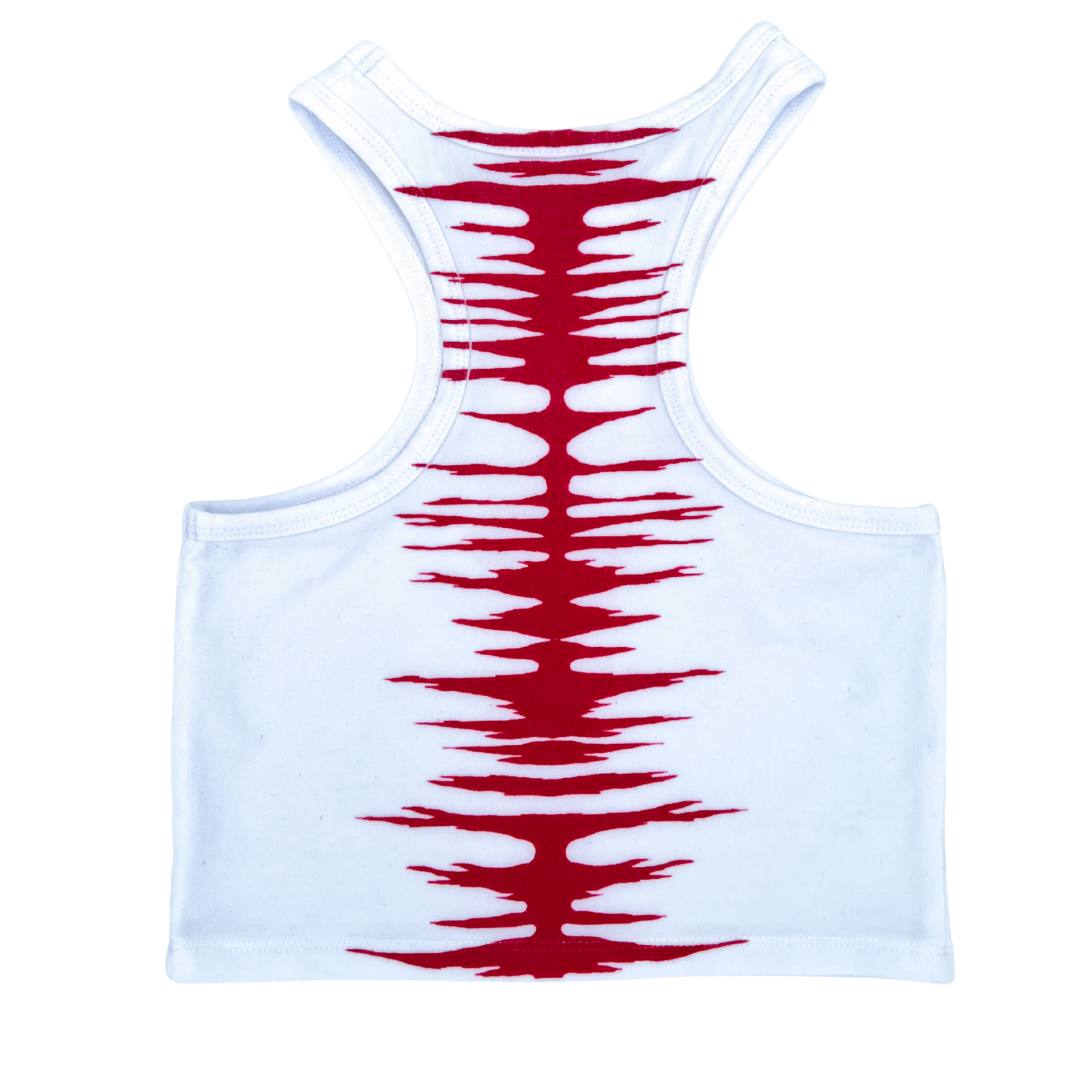 BLACK STARR TANK TOP (RED)