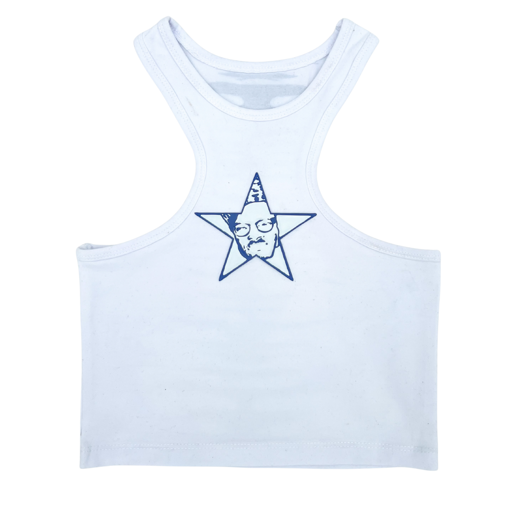 BLACK STARR TANK TOP (BLUE)